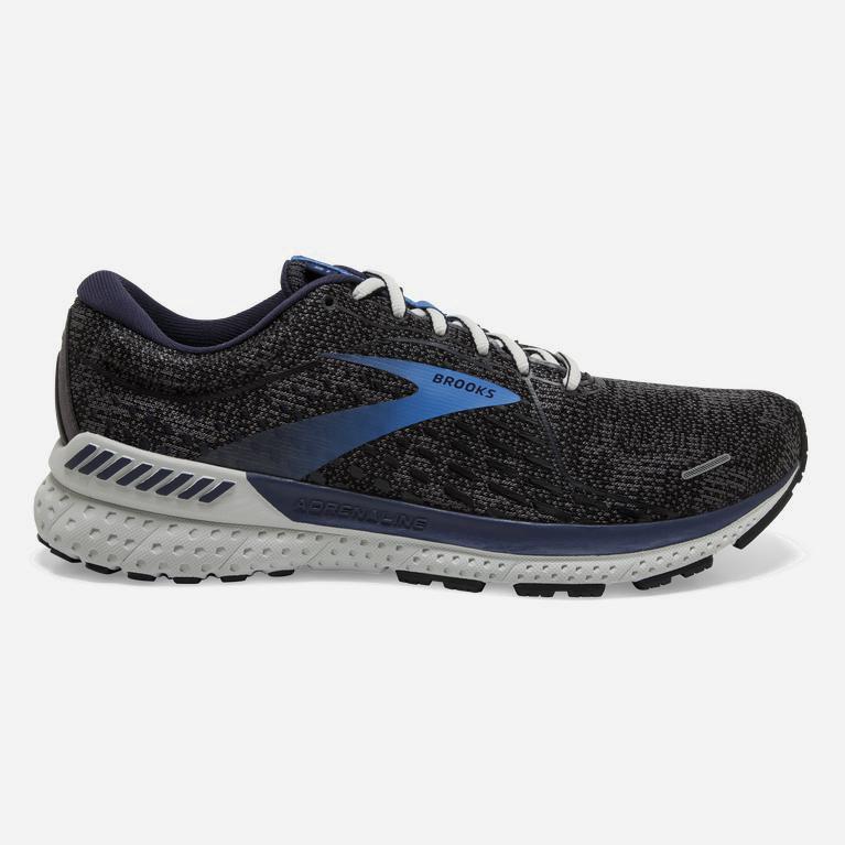 Brooks Adrenaline Gts 21 - Zapatillas Running Asfalto Hombre - Negras / Azules (RC2658341)